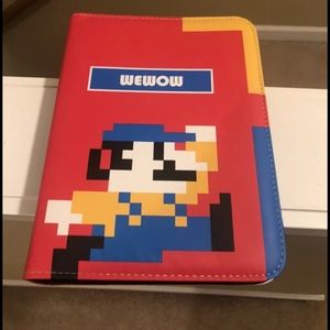 Trading Card Binder - WEWOW Brand 4-Pocket Card Binder - Very Durable